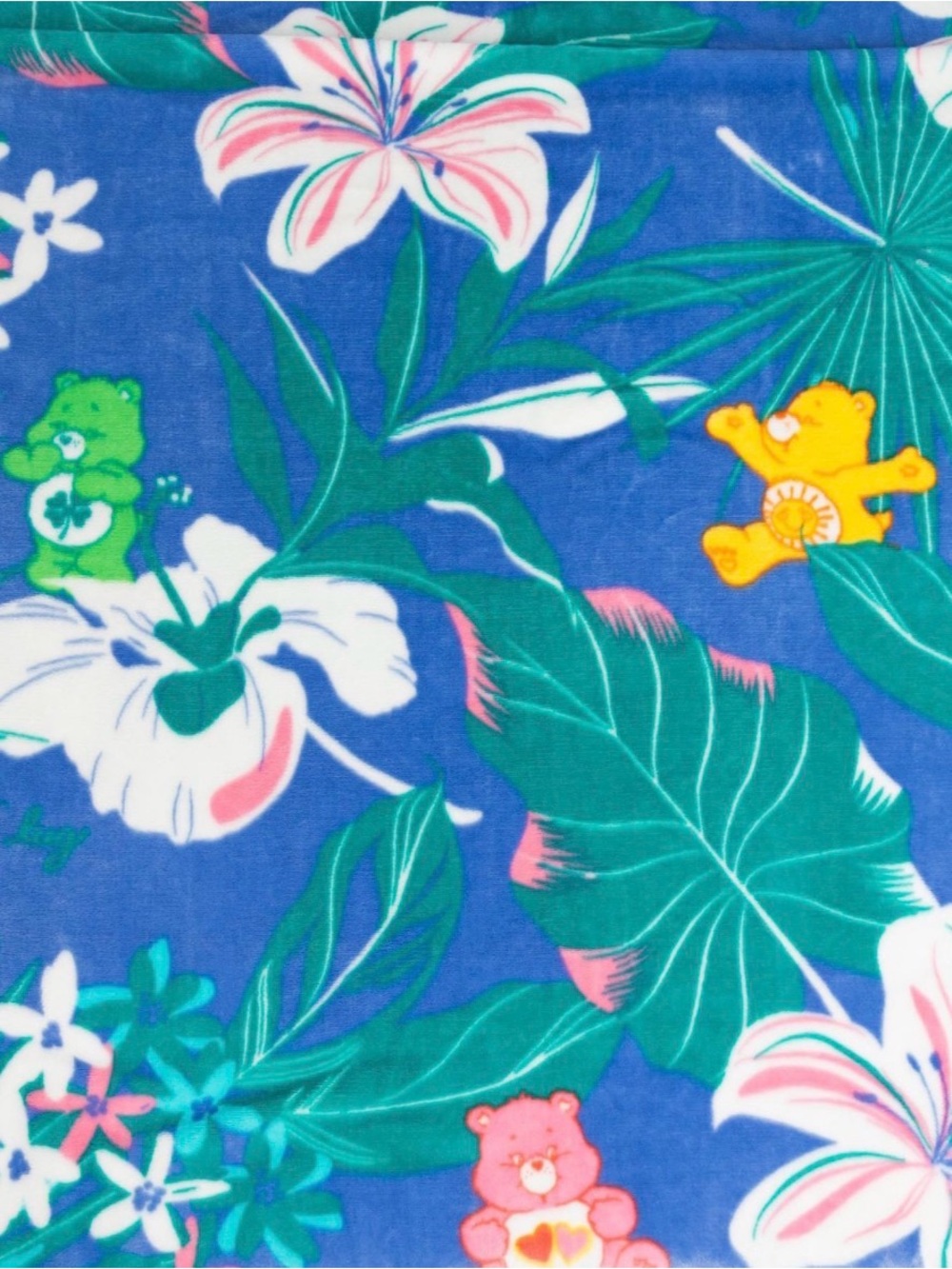 Lug x Care Bear Floral Cuddle Throw NWT